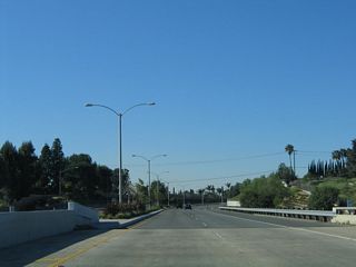Landscaping was added to the median of California 90 (Imperial Highway) as part of a larger project to widen the Richard M. Nixon Parkway segment to four lanes in Yorba Linda.