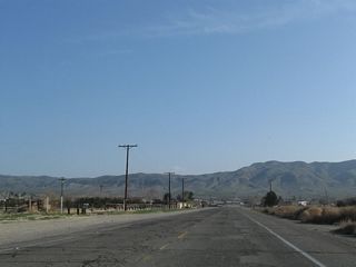 N 1st Avenue (old U.S. 91) runs along the Barstow city line north from Poplar Street to the junction with old U.S. 466 (Old Highway 58).