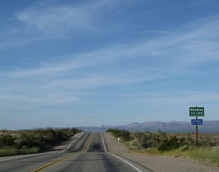 U.S. 95 enters the city of Needles in a sparsely populated area east of Needles Airport (EED). For travelers coming north on U.S. 95, Needles is the first incorporated city since leaving Blythe.