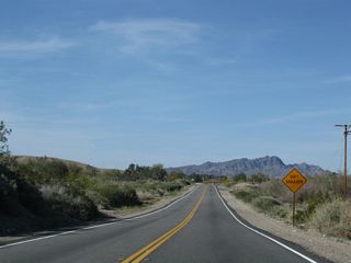 U.S. 95 straddles the foothills along the west side of Parker Valley from Hall Island north to Quien Sabe Point.