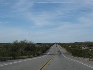 Passing by Pyramid Butte, U.S. 95 leaves Vidal Valley and enters Chemehuevi Valley.