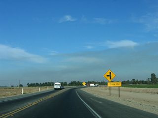 Cole Road offers a quick route from California 98 back to California 111 north. The road skirts the north edge of Calexico.