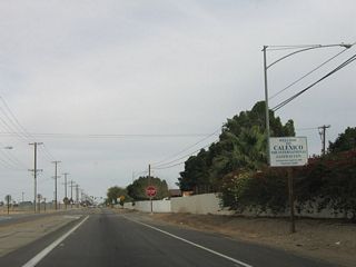 Due to its position on the border with Mexico, Calexico calls itself an international gateway city.