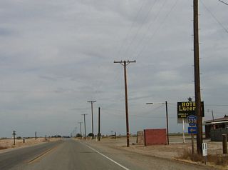 Imperial County Route S-30 travels north from this point along Brockman Road, transitioning onto Forrester Road and continuing north to Westmorland, the Salton Sea National Wildlife Refuge, and Calipatria.