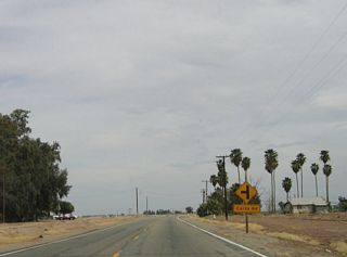 Corda Road follows as the next signed intersection.