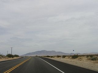 Signal Mountain is getting closer, but the highway turns east again rather than continue southeast toward Mexico.