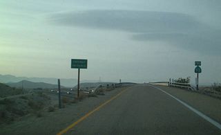 Westbound California 98 ends as it merges onto Interstate 8 westbound just west of Ocotillo and Imperial County Route S-2.