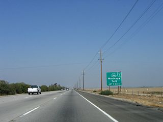 The first exit along California 99 north is Exit 3, California 166 west to Maricopa and Taft (next right).