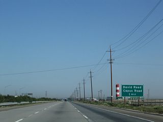 The next exit along California 99 (Golden State Highway) north is Exit 5, David Road/Copus Road, one mile.