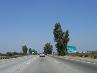 Gas is available at the California 119 interchange.