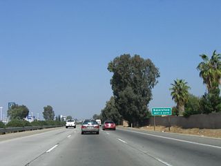 The next five exits from California 99 (Golden State Highway) north will all serve the city of Bakersfield: Exit 21, White Lane; Exit 23, Ming Avenue; Exit 24, California 58, Stockdale Highway, and Brundage Lane; Exit 25, California Avenue/Civic Center; and Exit 26A, California 58 (Rosedale Highway) west and California 178/Twenty-fourth Street east.
