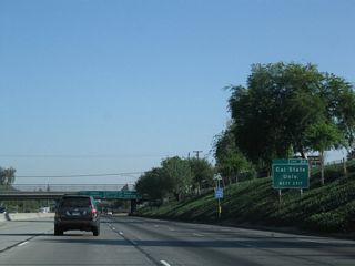 Use Exit 24 to California State University-Bakersfield.
