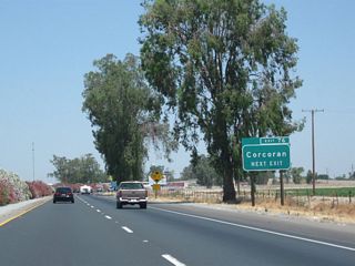 Use Avenue 144 (Poplar Avenue) west to Corocoran, which is located along the California 43 corridor at its junction with California 137.