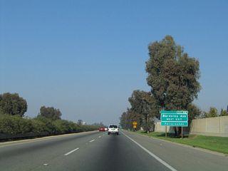 The next exit along California 99 (Golden State Highway) north is Exit 86, Bardsley Avenue.