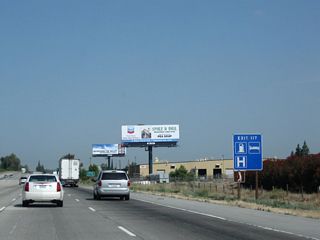 Most motorist services (gas, lodging, hospital, and golf course) are available at Exit 117, Second Street in Selma.