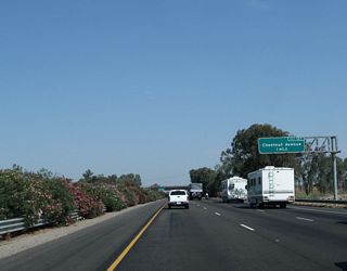 The next exit along California 99 north is Exit 127, Chestnut Avenue (one mile).