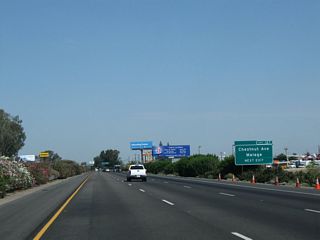 Use Chestnut Avenue north to the unincorporated community of Malaga.