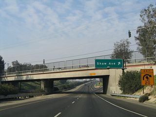 Northbound California 99 meets Exit 140, Shaw Avenue (former California 168 east). Use Shaw Avenue east to Highway City (along Golden State Boulevard) and California State University at Fresno.