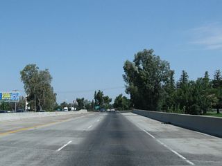 California 99 crosses over the Fresno River, which flows from the Sierra Nevada southwest into the San Joaquin River. Hensley Lake and Madera Lake, which are located northeast of here, are among the few reservoirs located along the 68-mile long Fresno River.