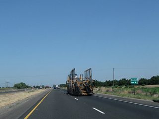 The next intersection along California 99 north is with Worden Road.