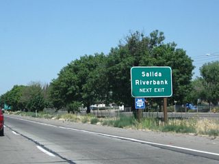 Use Broadway west into Salida or California 219 (Kiernan Road) east to Riverbank. California 219 is a fairly short state route that connects California 99 with California 108, allowing motorists en route to Riverbank, Oakdale, and Sonora to avoid passing through downtown Modesto.