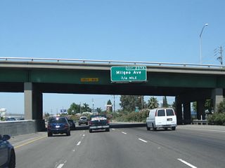 The next exit along northbound is Exit 237A, Milgen Avenue in Ripon (0.75 mile).