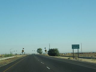 Elverta Road travels east to Rio Linda, North Highlands, and Antelope.