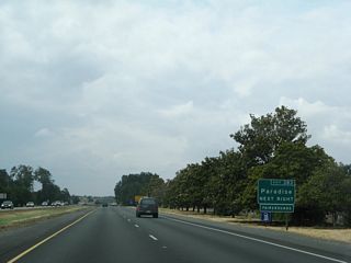 Use Exit 383 for Skyway Drive east to Paradise.