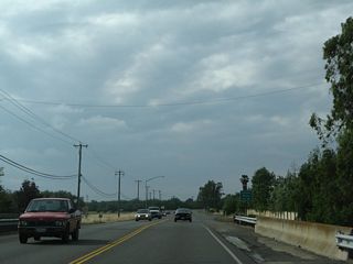 The next intersection along California 99 north is with Garden Brook Drive.