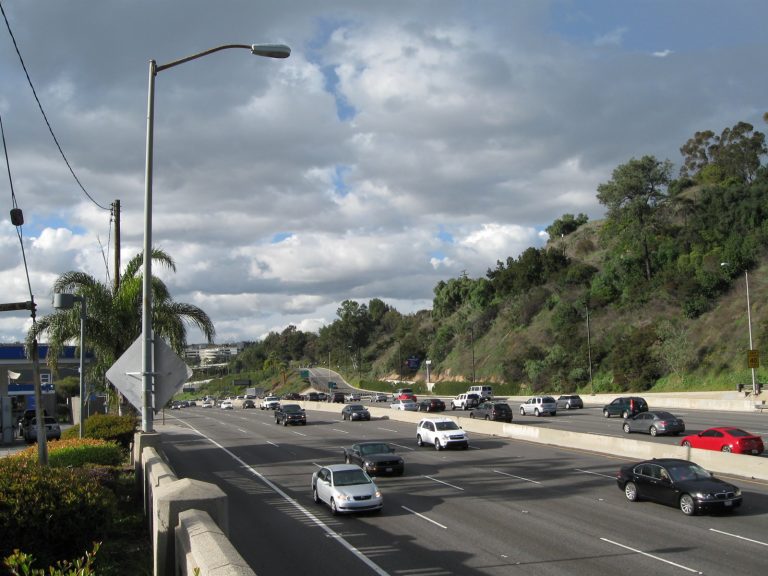 U.S. 101 at the exchange with Universal Center Boulevard in Los Angeles, CA