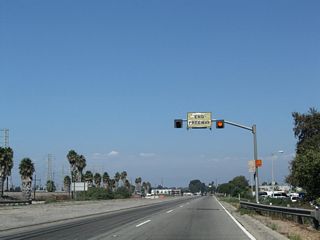 The Terminal Island Freeway extends another 0.9 miles north from the W 20th Street entrance ramp to Willow Street in Long Beach. Maintenance of this underutilized section of four-lane freeway is conducted by the city of Long Beach.