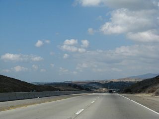 The California 118 freeway descends into Moorpark. Once in Moorpark, California 118 will exit from the freeway to follow Los Angeles Avenue west toward Ventura. California 23 will continue as a freeway south to meet U.S. 101 (Ventura Freeway).