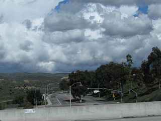 This view looks north from California 118 toward the foothills at the Madera Road interchange.