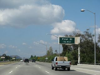 The next exit along California 118 (Simi Valley Freeway) is Exit 23, First Street.
