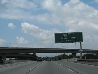 The next exit along westbound California 118 (Simi Valley / Ronald Reagan Freeway) is Exit 42B, Interstate 405 (San Diego Freeway) south to West Los Angeles, Santa Monica, Long Beach, and Irvine. This major freeway is among the busiest and most significant in the Southland.