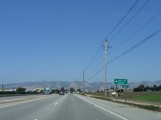 Soon thereafter, California 129 west approaches Harvest Road.