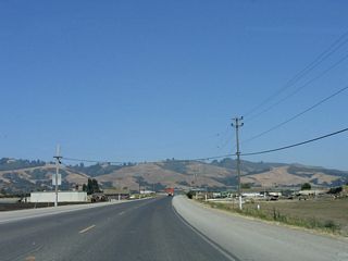 Continuing east, California 129 serves as a farm-to-market road for a variety of farms, ranches, and orchards.