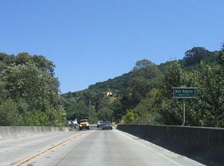 Shortly thereafter, California 129 crosses the Pajaro River on this 1949 bridge and enters San Benito County.