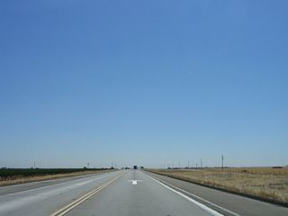 The two-lane section of California 132 only extends for a brief time; it will widen out again to four lanes once it reaches Bird Road, which is the only intersection on California 132 between Exit 1, Chrisman Road and Exits 4A-B, Interstate 5.