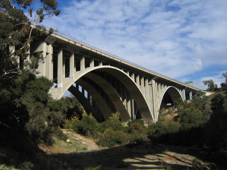 SR 134 - Arroyo Seco Arch Bridge - Pasadena, CA