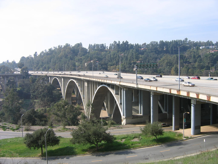 SR 134 - Arroyo Seco Arch Bridge - Pasadena, CA