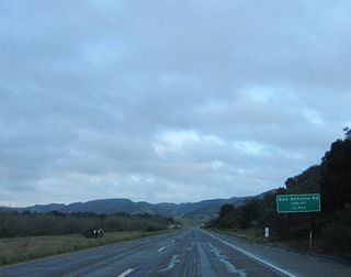 The freeway along SR 135 extends south from SR 1 to San Antonio Road.