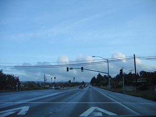 South of U.S. 101 Business (Santa Maria Way), California 135 features expressway standards with no driveways, access limited to signalized intersections, and proper spacing of access points. After Miller Street, California 135 leaves the city of Santa Maria and enters unincorporated Orcutt.