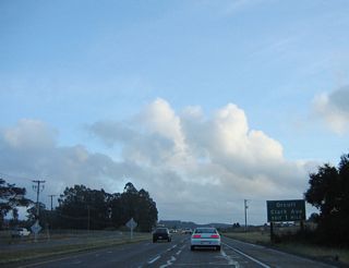 The next exit along southbound California 135 (Orcutt Expressway) is Exit 17, Clark Avenue west to downtown Orcutt and east to U.S. 101.  The proposed Union Valley Parkway would intersect with California 135 around this point; that road is planned for opening in 2012.