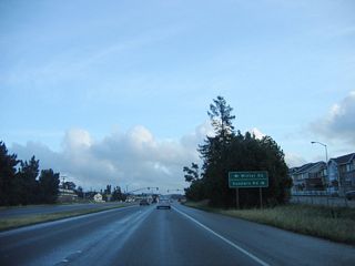 The next intersection along California 135 (Orcutt Expressway) south is with Goodwin Road  and Winter Road.