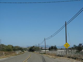 Flooding during storm events can occur along this segment of California 135.