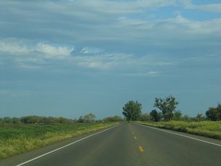 California 140 east ahead of Weir Avenue east of Stevinson.