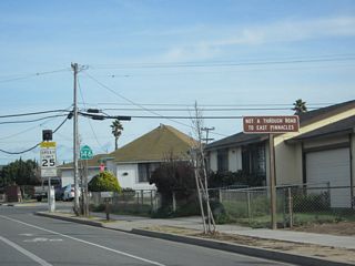 A route gap separates the western section of California 146 from the eastern section. As a result, there is no direct connection between the two segments of California 146, and there are no plans to connect them together.
