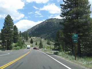 Northshore Drive bypasses the community of June Lake by following the north shore of both Gull Lake and June Lake. June Mountain Ski Resort is located on the south side of June Lake Loop.