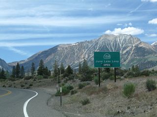 SR 158 commences southwest along June Lake Loop from U.S. 395. The north end of SR 158 is referenced as the June Lake Loop North intersection by Caltrans.